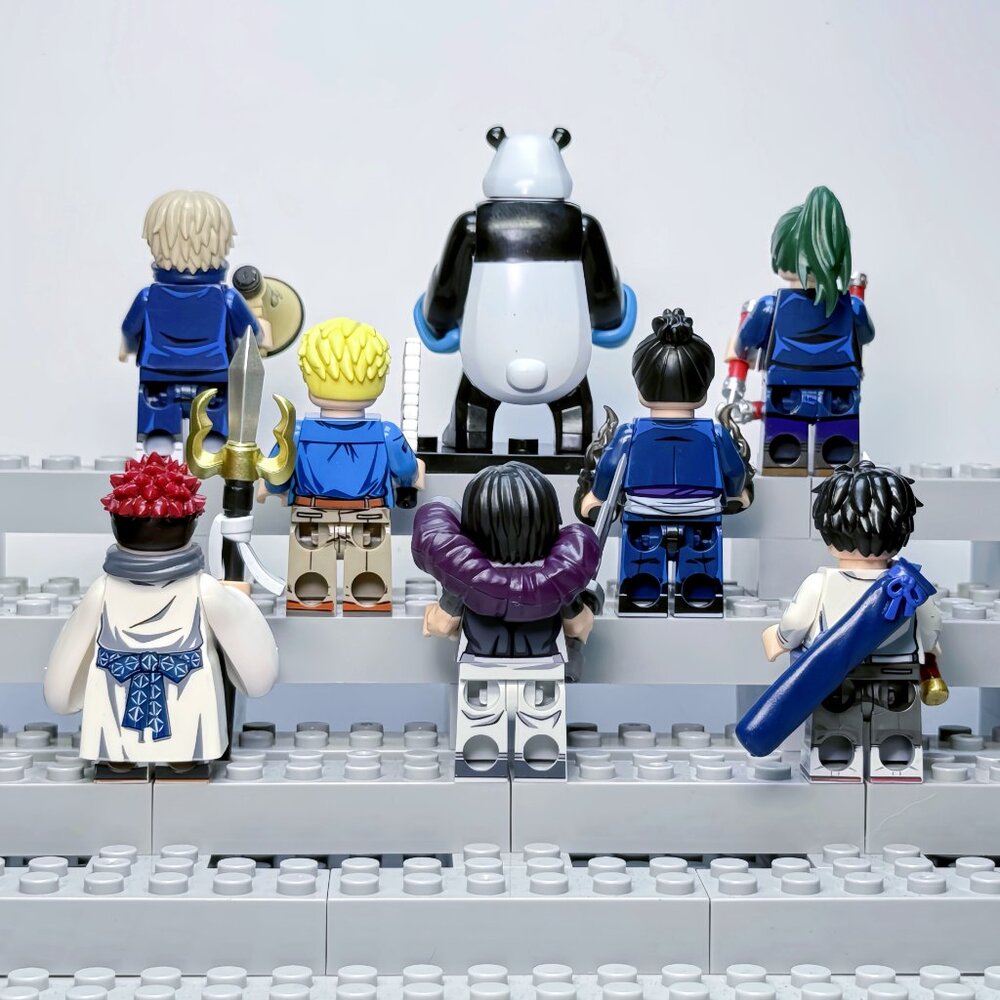 Jujutsu Kaisen Custom Minifigure Set – Toji, Yuta, Nanami, Maki & Sukuna (8pcs) - Picture 4 of 4